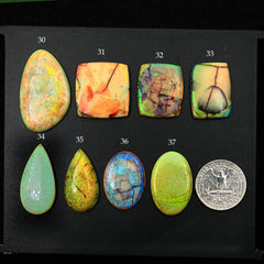 Stunning Monarch Opal Cabochon Loose Gemstone For Ring Jewelry Making, Sterling Opal Cabochon Mix Shapes, Opal for Pendant