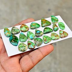 Sonoran Gold Mountain Turquoise Cabochon Loose Gemstones for Jewelry Making