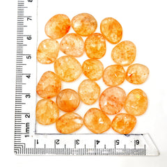 Golden Glow Yellow Aventurine Cabochons | Freeform Radiance Gems - 20 Piece
