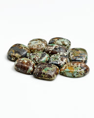 Nevada Turquoise Freeform Cabochons | Natural Southwest Gemstones for Jewelry - 10 Pieces