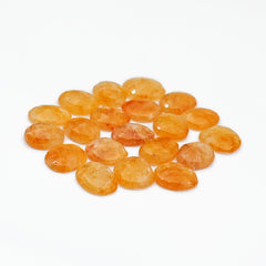 Golden Glow Yellow Aventurine Cabochons | Freeform Radiance Gems For Jewelry Making - 20 Piece