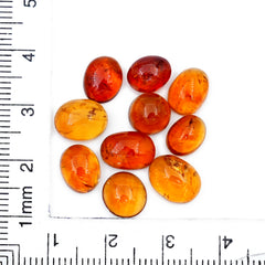 Branding Citrine Smooth Cabochons | Freeform Shapes Gems for Jewelry Making - 10 Pices