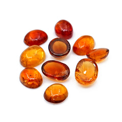 Branding Citrine Smooth Cabochons | Freeform Shapes Gems for Jewelry Making - 10 Pices