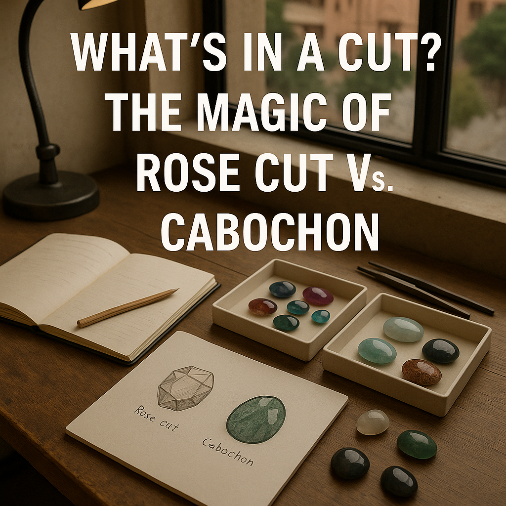 What’s In a Cut? The Magic of Rose Cut vs. Cabochon