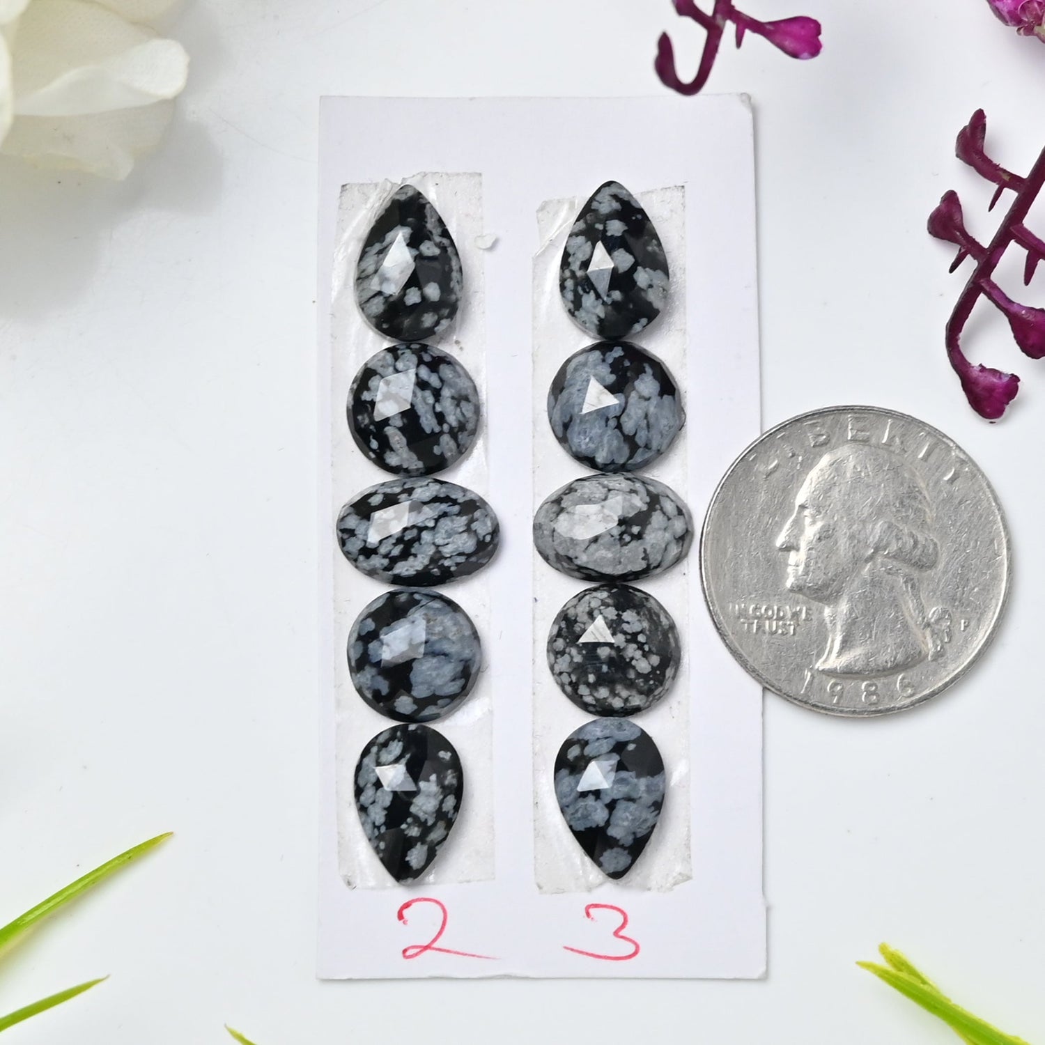 Snowflake Obsidian