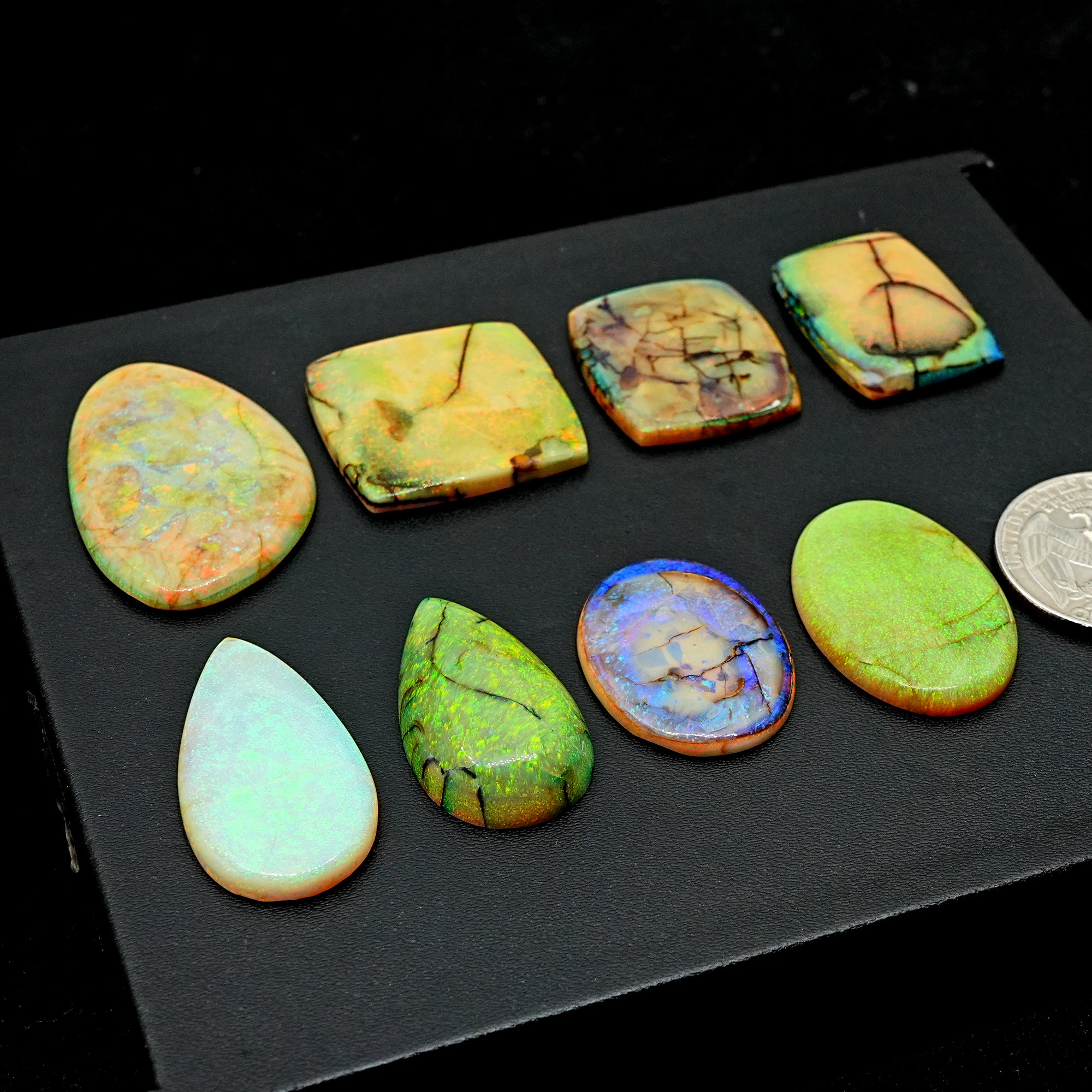 Stunning Monarch Opal Cabochon Loose Gemstone For Ring Jewelry Making, Sterling Opal Cabochon Mix Shapes, Opal for Pendant