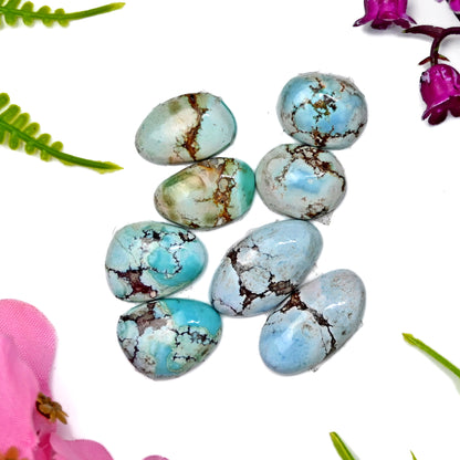 Golden Hills Lavender Turquoise Cabochons For Jewelry Making Mix Shape AA Grade Loose Gemstone - single Piece