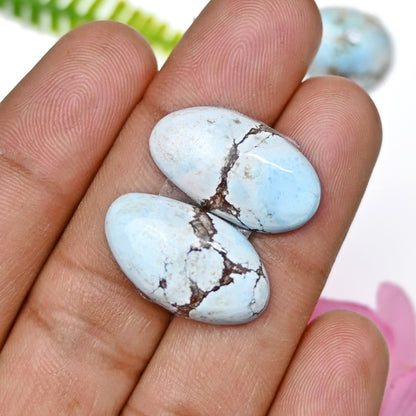 Golden Hills Lavender Turquoise Cabochons For Jewelry Making Mix Shape AA Grade Loose Gemstone - single Piece