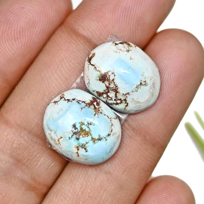 Golden Hills Lavender Turquoise Cabochons For Jewelry Making Mix Shape AA Grade Loose Gemstone - single Piece