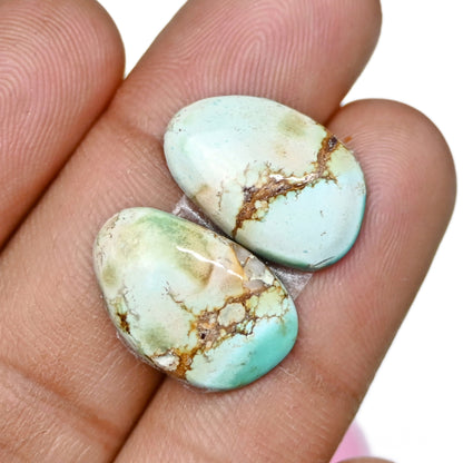 Golden Hills Lavender Turquoise Cabochons For Jewelry Making Mix Shape AA Grade Loose Gemstone - single Piece