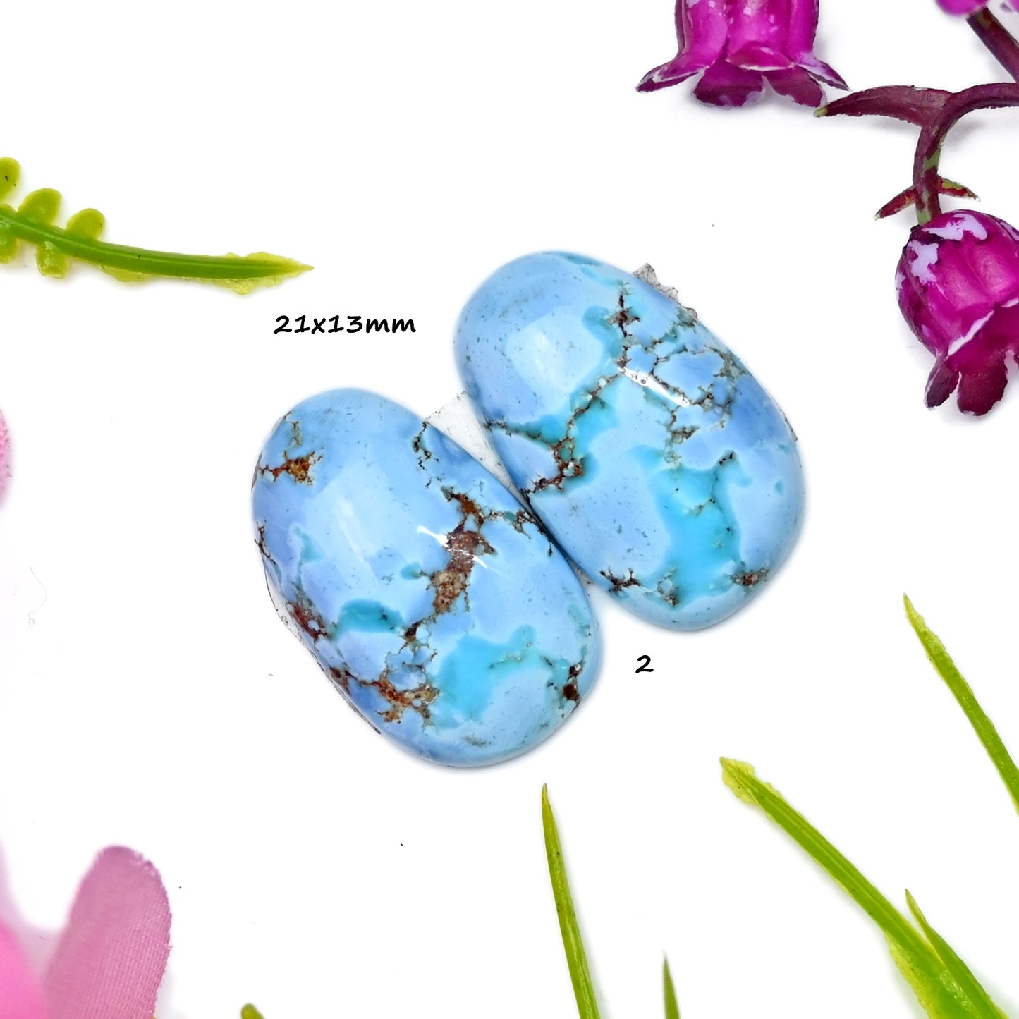 Golden Hills Lavender Turquoise Cabochons For Jewelry Making Mix Shape AA Grade Loose Gemstone - single Piece