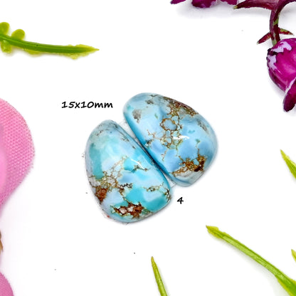 Golden Hills Lavender Turquoise Cabochons For Jewelry Making Mix Shape AA Grade Loose Gemstone - single Piece