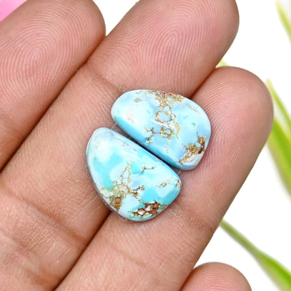 Golden Hills Lavender Turquoise Cabochons For Jewelry Making Mix Shape AA Grade Loose Gemstone - single Piece