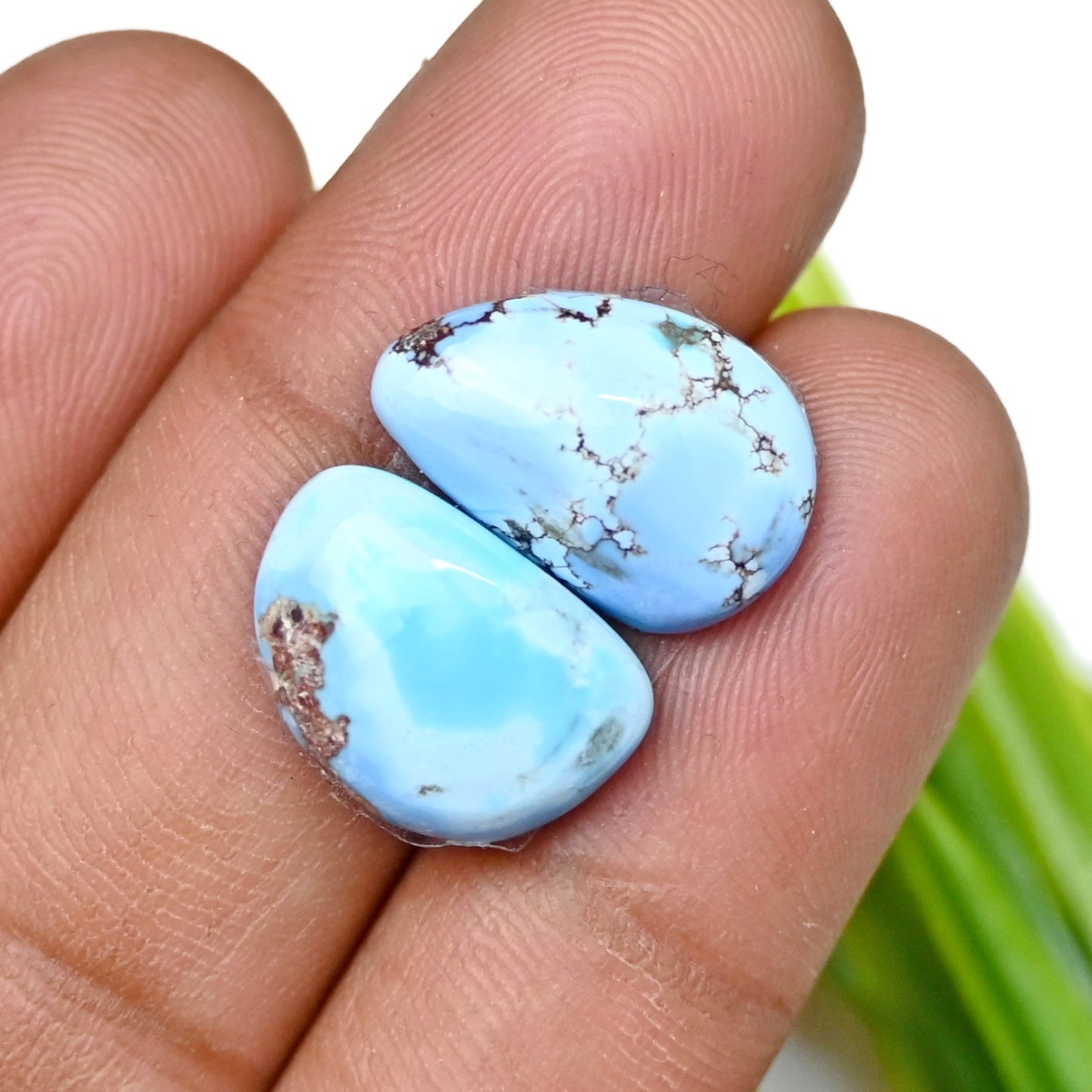 Golden Hills Lavender Turquoise Cabochons For Jewelry Making Mix Shape AA Grade Loose Gemstone - single Piece