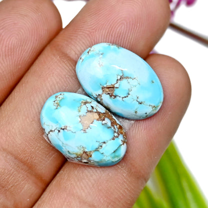 Golden Hills Lavender Turquoise Cabochons For Jewelry Making Mix Shape AA Grade Loose Gemstone - single Piece