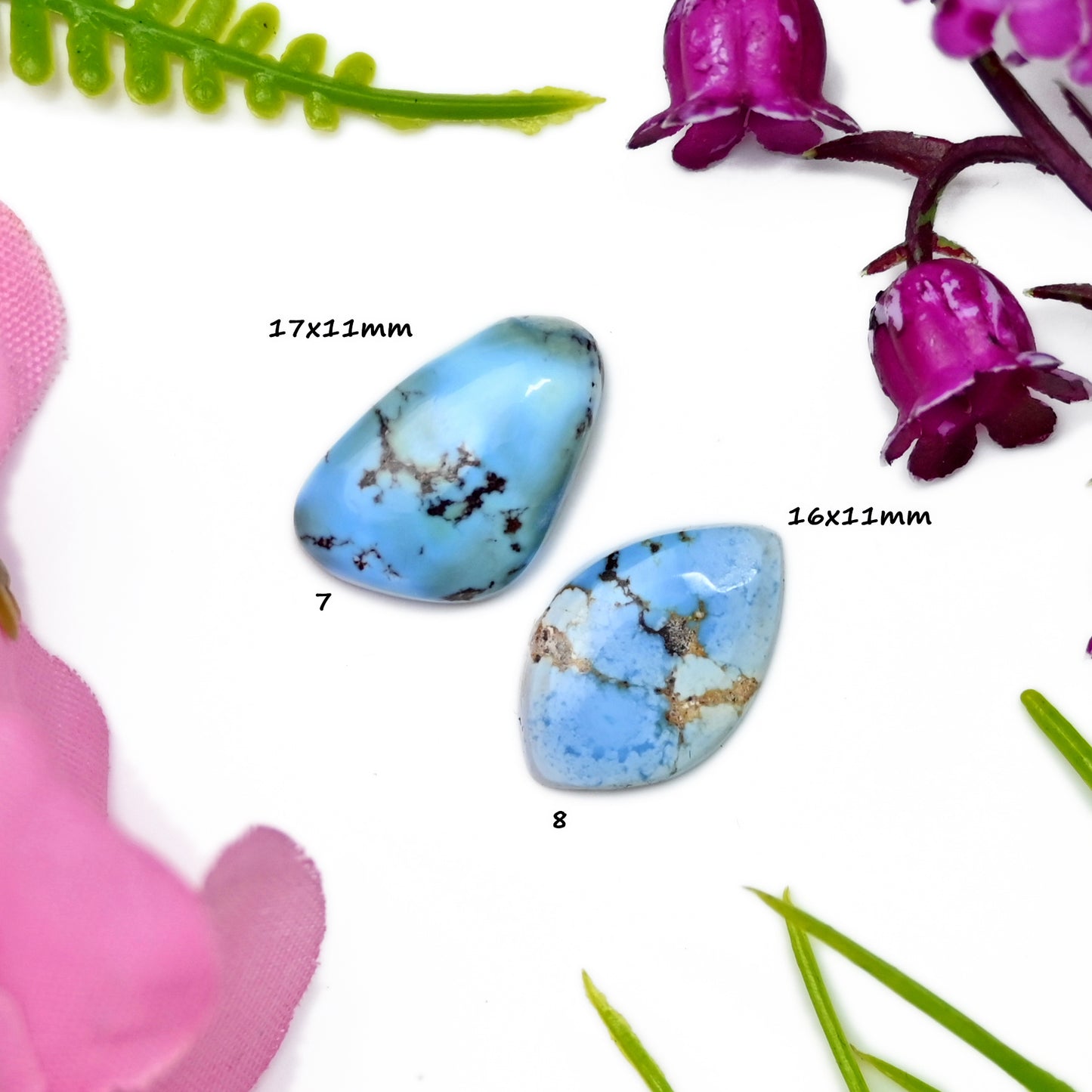 Golden Hills Lavender Turquoise Cabochons For Jewelry Making Mix Shape AA Grade Loose Gemstone - single Piece