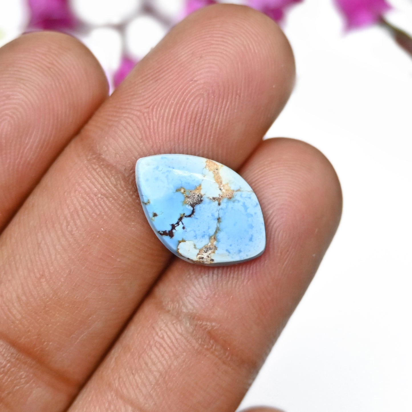 Golden Hills Lavender Turquoise Cabochons For Jewelry Making Mix Shape AA Grade Loose Gemstone - single Piece