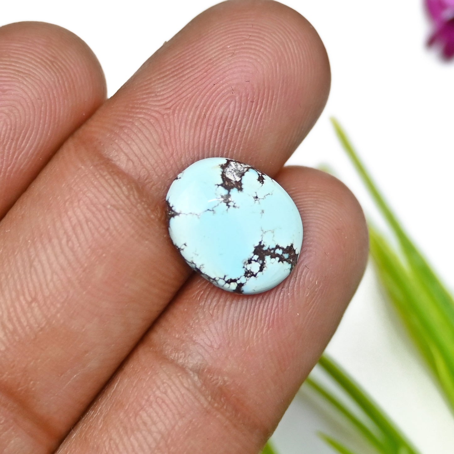 Golden Hills Lavender Turquoise Cabochons For Jewelry Making Mix Shape AA Grade Loose Gemstone - single Piece