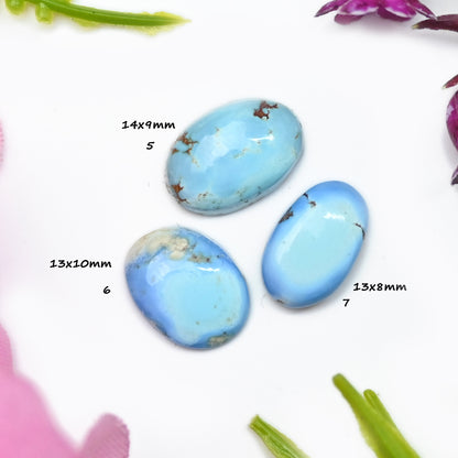 Golden Hills Lavender Turquoise Cabochons For Jewelry Making Mix Shape AA Grade Loose Gemstone - single Piece