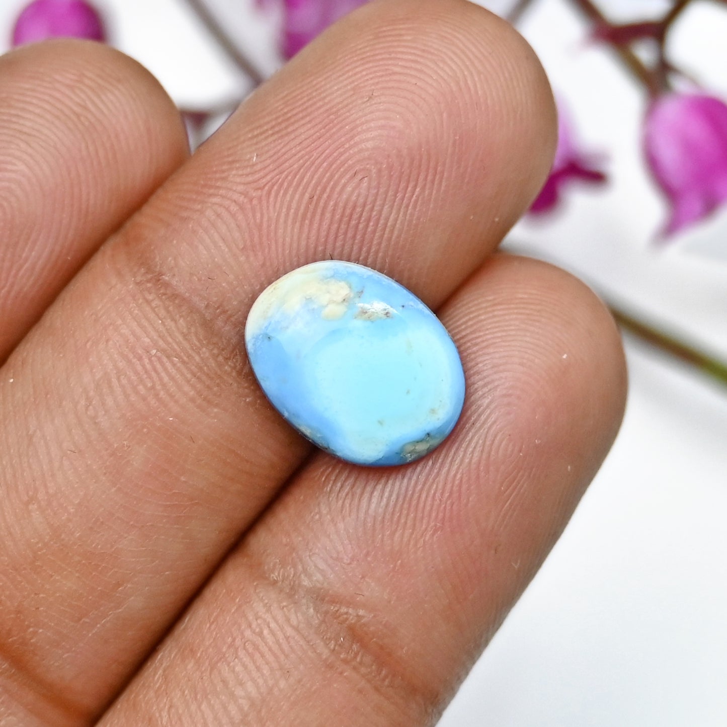 Golden Hills Lavender Turquoise Cabochons For Jewelry Making Mix Shape AA Grade Loose Gemstone - single Piece