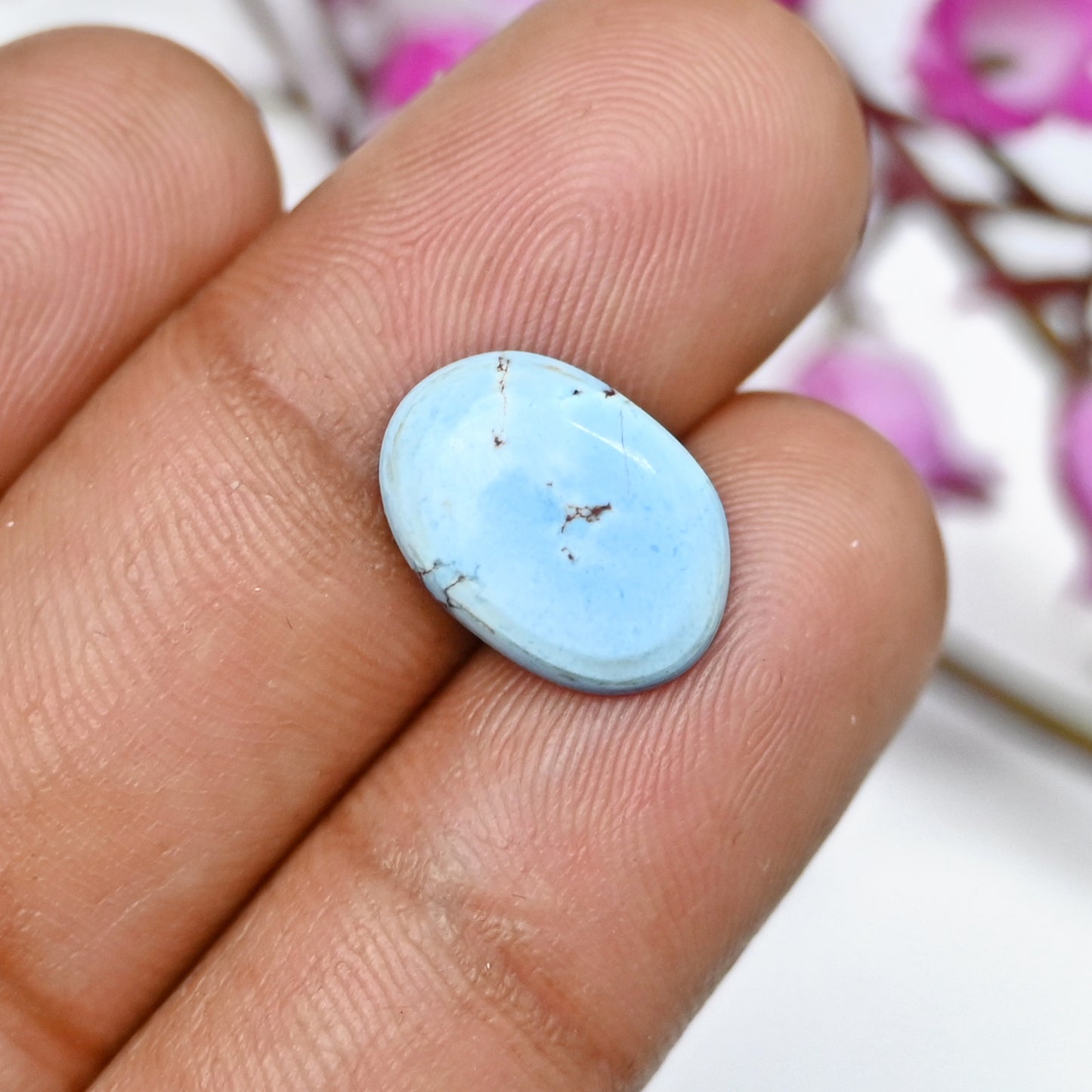 Golden Hills Lavender Turquoise Cabochons For Jewelry Making Mix Shape AA Grade Loose Gemstone - single Piece