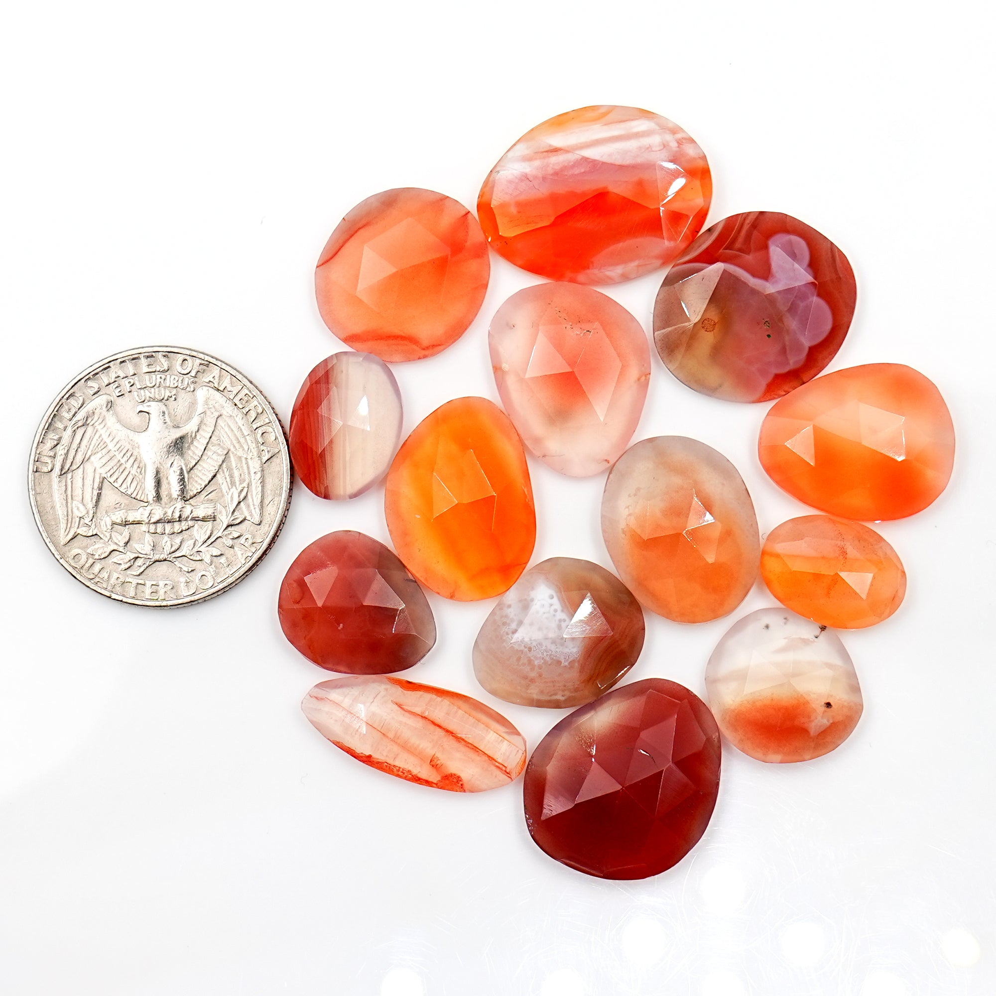 Botswana Agate Freeform Cabochons | Natural Banded Beauty Gems For Jewelry