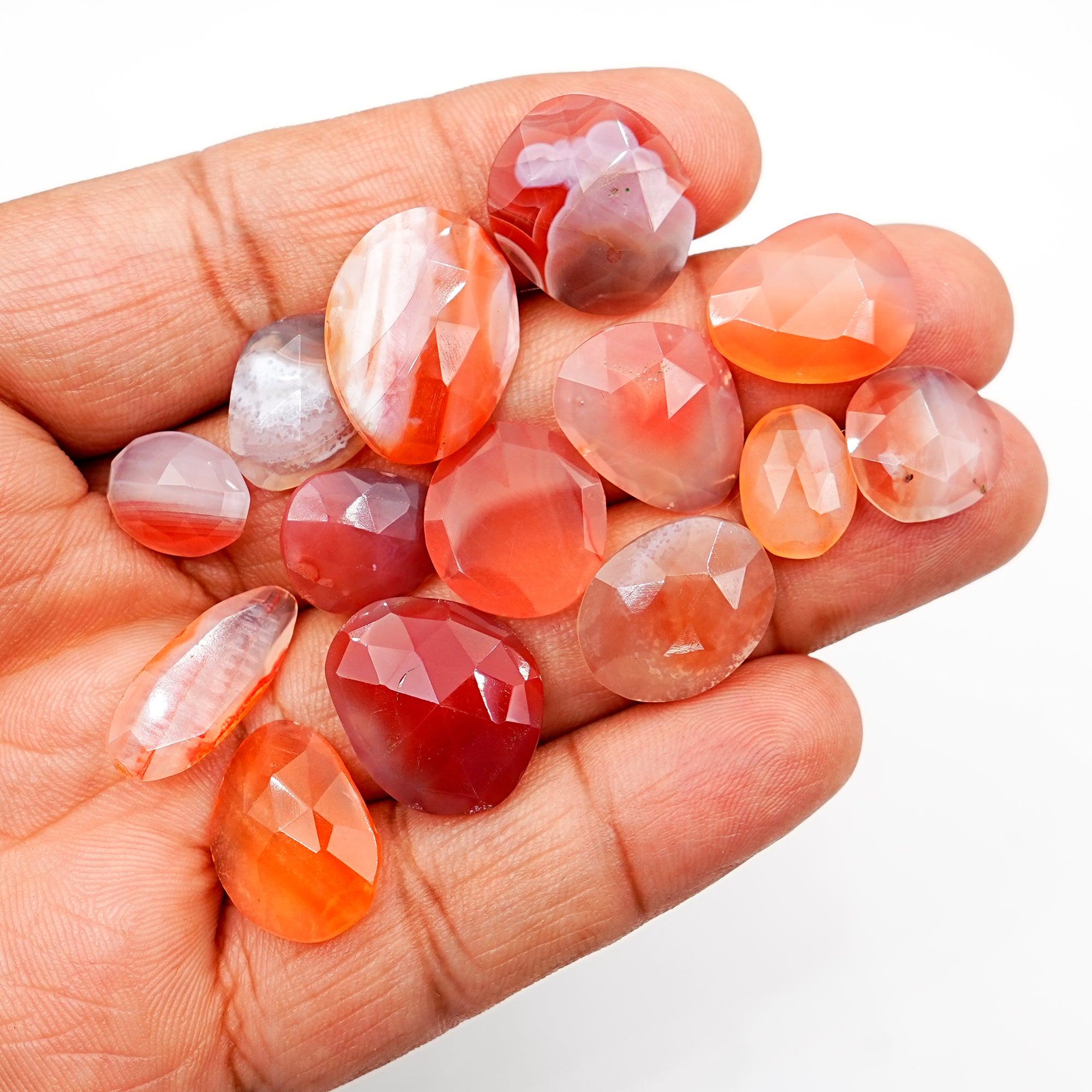 Botswana Agate Freeform Cabochons | Natural Banded Beauty Gems For Jewelry