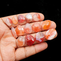 Botswana Agate Freeform Cabochons | Natural Banded Beauty Gems For Jewelry