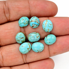 Kingman Turquoise Oval Smooth Cabochons