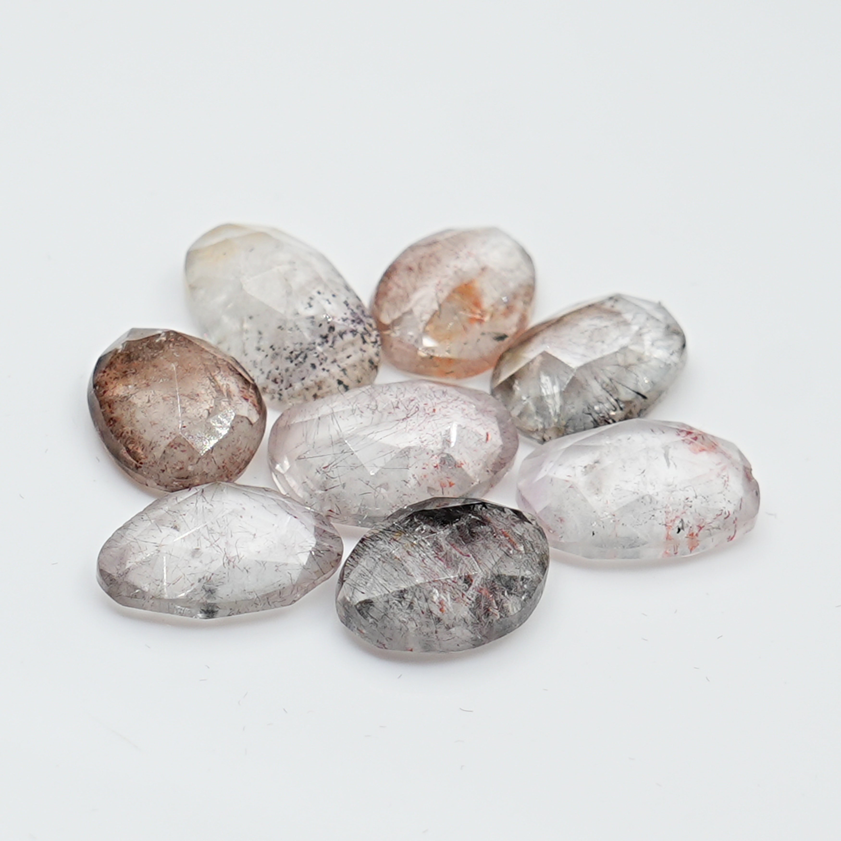 Super Seven Rosecut Freeform Gems | Mystic Harmony in Every Facet - 8 Pieces