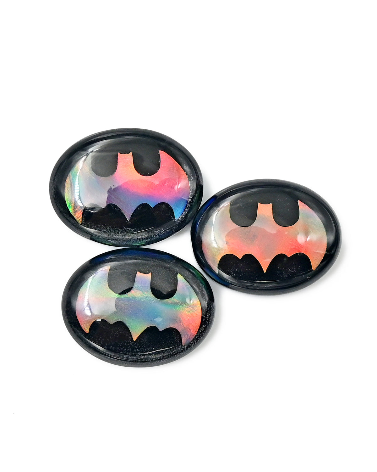 Aurora Opal Doublet Cabochon | Vibrant Fireplay in Every Angle - 3 Pieces