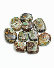 Nevada Turquoise Freeform Cabochons | Natural Southwest Gemstones for Jewelry - 10 Pieces