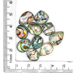 Abalone Shell Doublet Rosecut Cabochons | Mix-Shaped Gemstone for Statement Jewelry - 10 Pieces