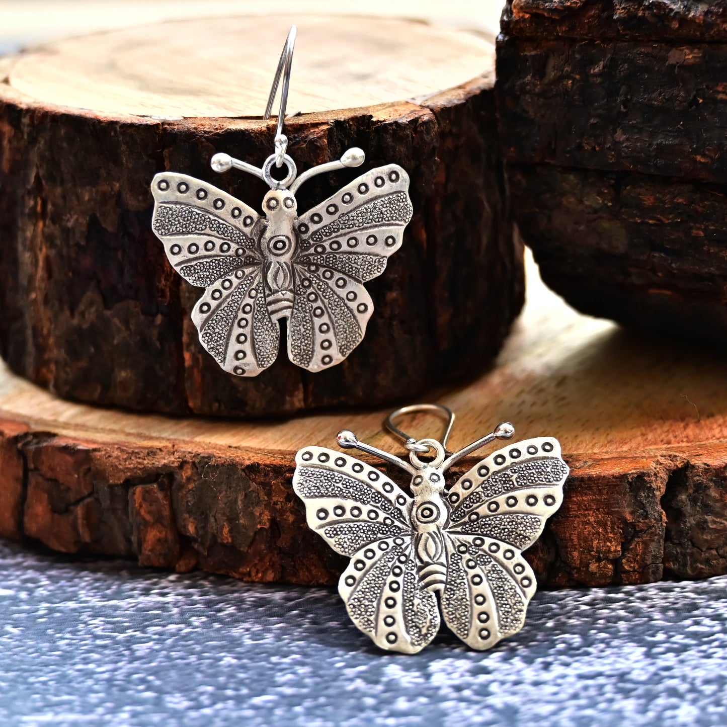 1.	Butterfly earrings