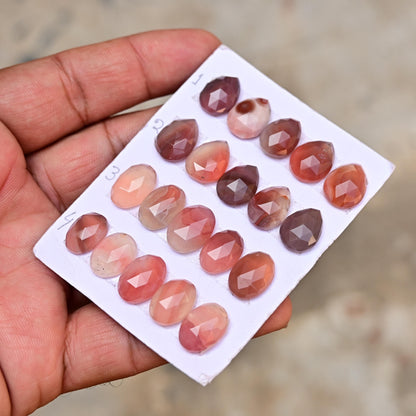 5 Pieces Botswana Agate Cabochon CALIBRATED, Agate Loose Stone, 11x15mm - 10x14mm Mix Agate Lot, Semi Precious Gemstone Cabochon