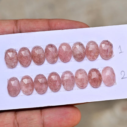 1 Strip Natural Tanzanite Gemstone, Tanzanite Rose Cut Cabochon, Faceted Gemstone, Tanzanite Loose Gemstone, Loose Rosecut, SIZE-10mm-12mm